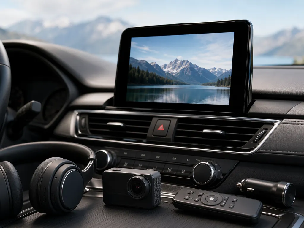 Unterhaltung im Auto